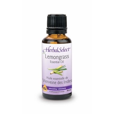 Herbal Select 100% Pure Lemongrass Essential Oil