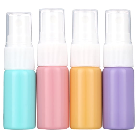 Glass Spray Bottle 10ml Small Empty Refillable Travel Fine Mist Sprayer Bottle Mixed Colors 40 Pack
