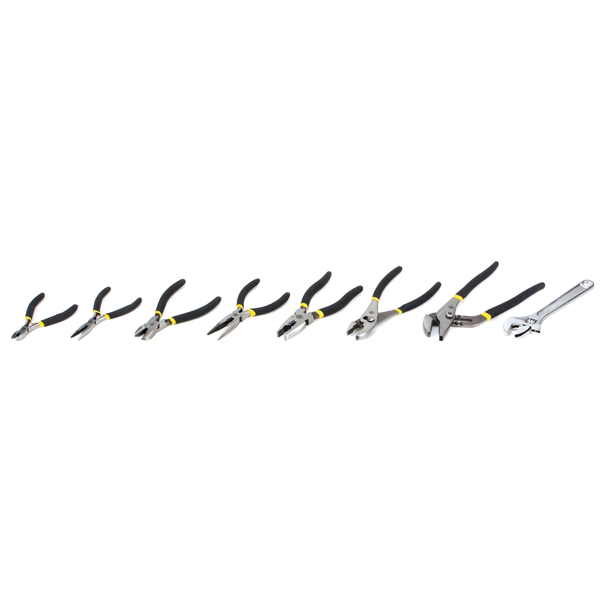 Performance Tool W1704 Pliers and Wrench Set, 8-Piece