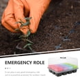 thumbnail image 2 of WHAMVOX Indoor Grow Kit with Minimalist Square Plastic Nursery Pots for Gardening Use Assorted Color Lightweight and Durable, 2 of 8