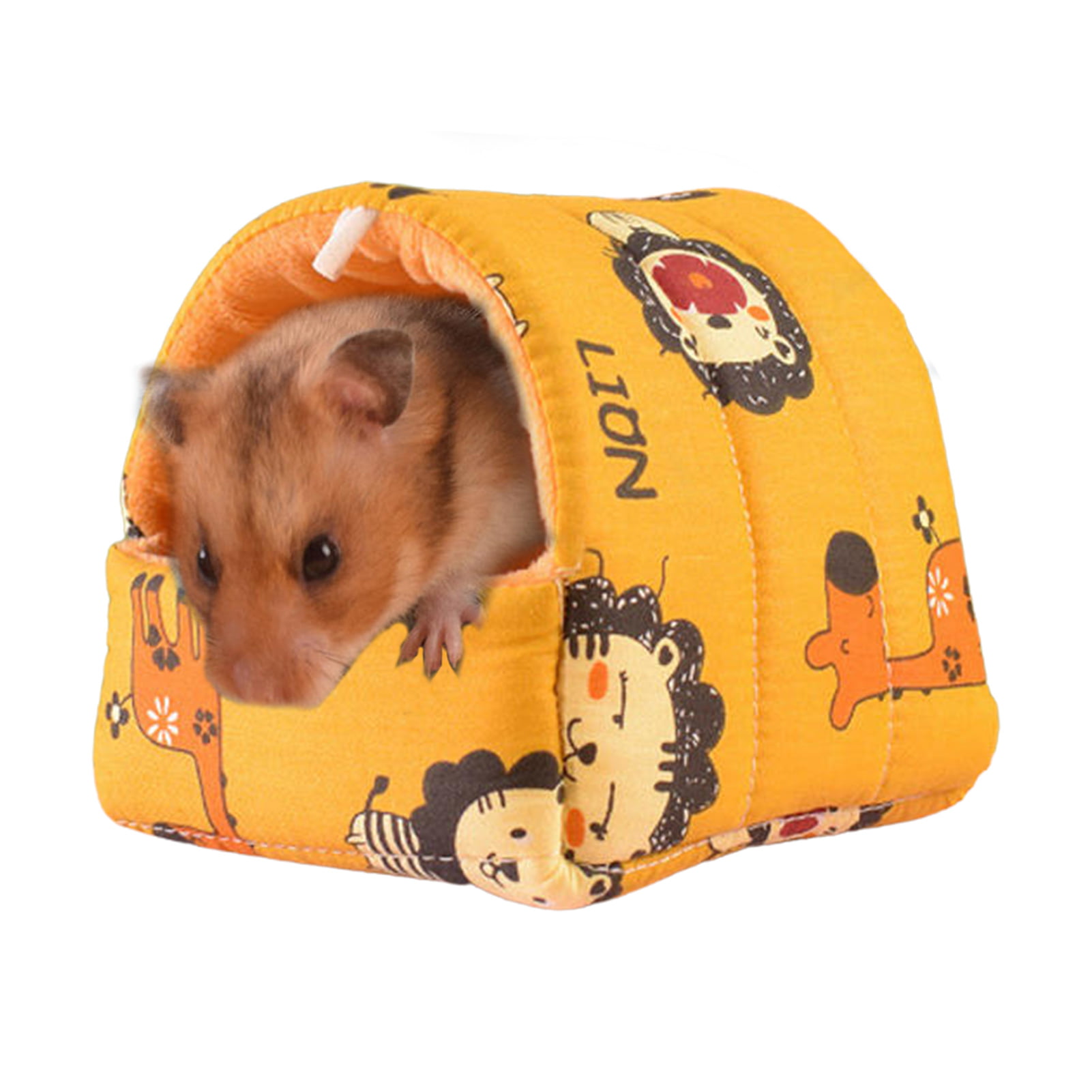 Rabbit Guinea Pig Hamster House Bed Cute Small Animal Pet Winter Warm Squirrel 
