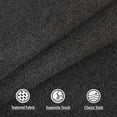 thumbnail image 6 of Tromlycs Chair Cushions for Dining Chairs Kitchen Seat Pads Set of 4 Room Indoor with Ties Non Slip 17x16 inch Black Brown, 6 of 6