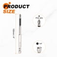 thumbnail image 2 of 6pcs Impact Phillips Screwdriver Bit PH2 (#2) Anti Slip Tip 1/4" Hex Shank 4" (100mm) Long Magnetic Cross Screw Driver Industrial Power Drill Bits for Remove Fastening Screws, 2 of 7