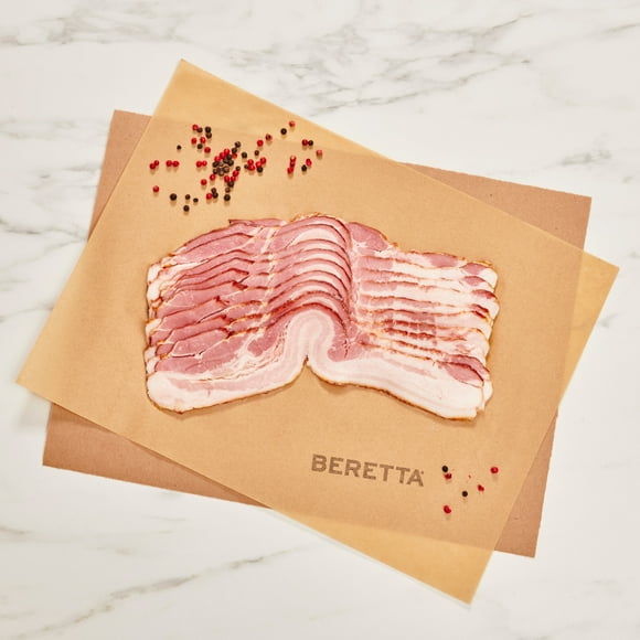 Beretta Fermes Bacon de Coupe Épaisse Artisanal Sans Antibiotiques Congelé