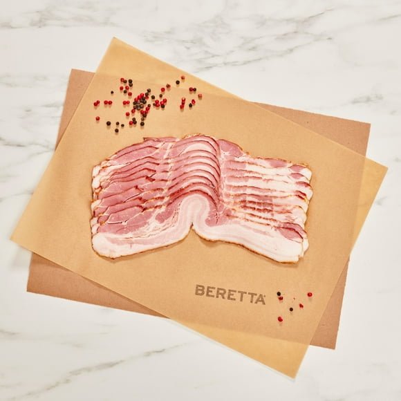 Beretta Fermes Bacon de Coupe Épaisse Artisanal Sans Antibiotiques Congelé