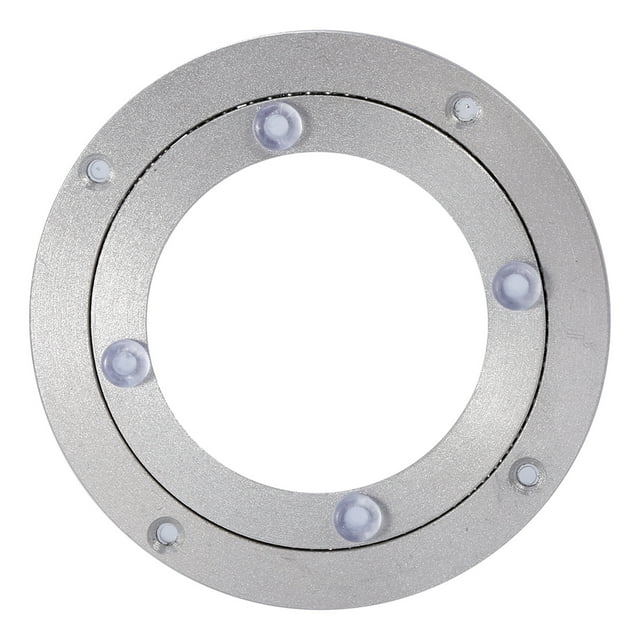 Platón Giratorio de Aleacio de Aluminio de Alta Resistencia, Placa Giratoria, Mesa de Comedor Redonda, Base Giratoria, Rodamiento Lazy Susan, Plataforma Giratoria, Rodamientos de