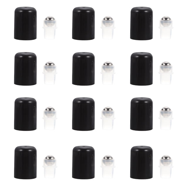 1set Essential Oil Roll-On Bottle Rolling Beads Bolas de acero inoxidable Rolling Bolas con fundas