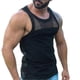 thumbnail image 1 of Men Breathable Sleeveless T-shirt Tank Vest Summer Gym Sports Gym Hollow Out Muscle Tops, 1 of 2
