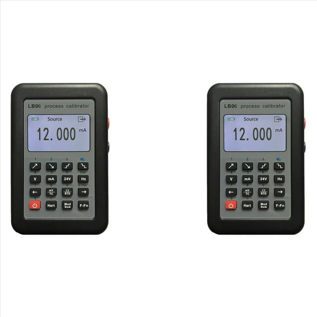 2X Nueva Fuente de Generador de Señal de Corriente Calibrador de Proceso LB06 Hart Modbus 4-20 MA/0-10 V