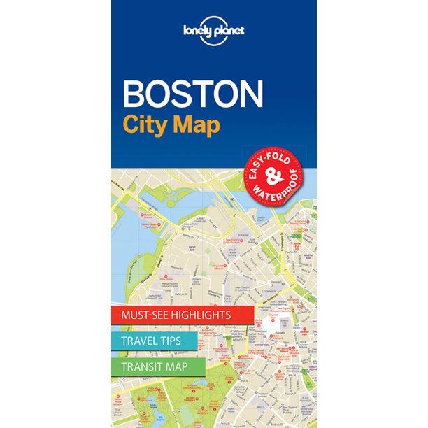 Boston city map - folded map: 9781786575043 - Walmart.com