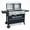 Black Gas&Charcoal Grill, variant on Brand-Man Propane Gas and Charcoal Grill Combo,Grill and Griddle Combo Dual Fuel BBQ Grill with Lids for Outdoor Barbecue, Black