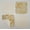 Off White, variant on Gold Floral Damask Washcloths (Set of 4) (Towel Color: White)
