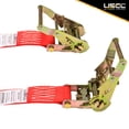 thumbnail image 4 of 2" x 15' Red Endless Ratchet Strap w/ Interior Wide Ratchet - 4 Pack, 4 of 7