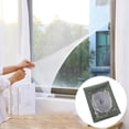 thumbnail image 1 of Graflsoa Reusable Magic Tape Insect Screen for Windows, 1.5x2m, Gray, No-Drill Installation, Washable & Breathable Mesh, 1 of 6