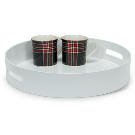 

Set of 4 Glossy Round Tray