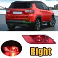 thumbnail image 1 of 1 pieza para Jeep Compass 2017-2022 luz reflectora de luz trasera de parachoques trasero derecho -, 1 of 4