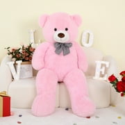 MaoGoLan 4.6ft Giant Teddy Bear 55Large Stuffed Animals Big Bear Plush Toy