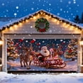 thumbnail image 5 of Christmas Garage Door Cover Decorations Large Garage Cover Holiday Decorative Door Banner Santa Claus Backdrop for Xmas Indoor Outdoor Decor(7 x 16 ft), 5 of 5