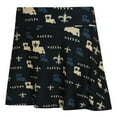 thumbnail image 2 of Women's Concepts Sport Black New Orleans Saints Mosaic Allover Print Skort, 2 of 3