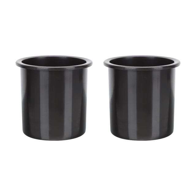 2 portavasos de plástico para latas de bebidas, soporte para vasos empotrado para asiento de barco o RV