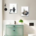 thumbnail image 4 of Elegant Zen Stones Canvas Wall Art Framed Canvas Prints Minimalist Nature Wall Art, Peaceful Zen Wall Art for Bathroom Wall Art, Bedroom Wall Decor, Meditation Yoga Room Wall Decor, 4 of 7