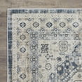 thumbnail image 5 of Loomaknoti Kehleigh Awester 2' x 7' Oriental Indoor Runner Rug , Blue/Cream, 5 of 9
