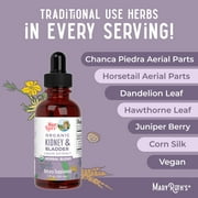 MaryRuths Organic Herbal Blend Kidney & Bladder Drops, Juniper Berry, Gluten Free, Unisex, 1 Count, 1 fl oz (30 ml)