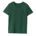 thumbnail image 3 of Camiseta para mujer, camiseta básica, disfraz, ropa deportiva, camisa de cuello redondo para el trabajo, mujer M, 3 of 8