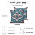thumbnail image 3 of Waterproof Throw Pillow Covers Set of 2, 26x26 Inch Colorful Boho Decorative Pillowcases Outdoor Pillow Slip Cushion Covers Set for Couch Tent Southwest Traditional Flowers Aesthetic, 3 of 7