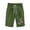 Green, variant on WIZUTIZ Womens Bermuda Shorts Long Sports Wide Leg Leisure Baggy Shorts Mid Rise Floral Print Shorts Knee-Length with Pockets Rolled Hem Drawstring Shorts for Lady Stretchy Travel Green Linen