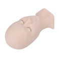 thumbnail image 2 of Cabeza De Maniquí De Pestañas Con Párpados Reemplazados, Cabeza De Maniquí De Entrenamiento De Extensiones De Pestañas, Párpados Extraíbles De Silicona Suave, Cabeza De Práctica Realista(rosa), 2 of 5
