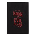 thumbnail image 1 of Something Different Little Book of Evil Plans Velvet A5 Notebook, 1 of 4