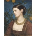 thumbnail image 2 of Clifford, Edward 15x18 White Modern Wood Framed Museum Art Print Titled - Katrine, Countess Cowper, 2 of 4