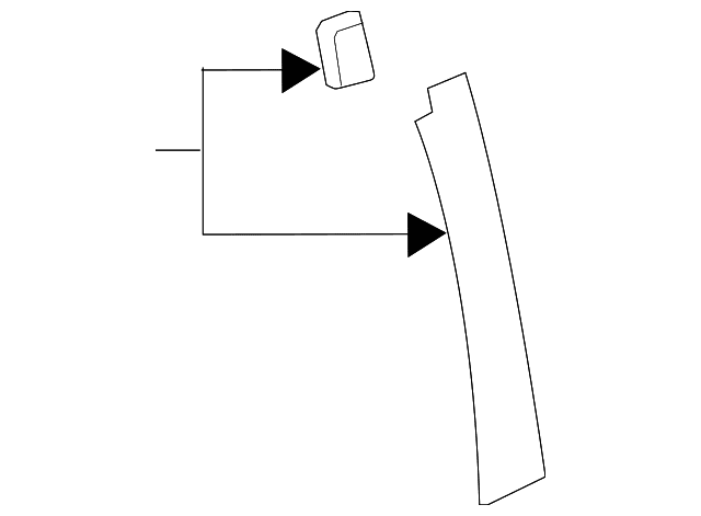 Genuine OE Subaru Applique - 63563SJ030