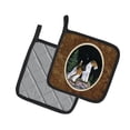 thumbnail image 2 of Carolines Treasures SS8500PTHD Starry Night Fox Terrier Pair of Pot Holders, 7.5HX7.5W, multicolor, 2 of 2