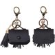 thumbnail image 3 of Charging Case Cover for Apple Airpods Pro, PU Leather Case Compatible with Apple Airpods Pro Charging Case - Black(Tassels), 3 of 4