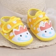 thumbnail image 3 of Joernso Baby Cartoon Chicken Breathable Anti Slip Soft Sole Toddler Prewalker Flat Shoes, 3 of 8