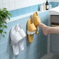 thumbnail image 4 of Bathroom Slipper Rack Bathroom Shoe Drying Rack Wall-Mounted Umbrella Shelf For Behind The Door, 4 of 6