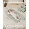 thumbnail image 3 of Almohadilla para Cambiar Pañales Blissful Diary 76x41 cm Cuero Vegano Impermeable, 3 of 7