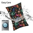 thumbnail image 6 of Yiaed Animals Under Water Print Brushed Microfiber Envelope Pillowcases, Standard,Envelope Closure Pillow Cases(No pillow core)-20"x30", 6 of 6