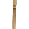 thumbnail image 2 of 4"W x 28"D x 36"H Merced Rough Sawn Knee Brace, Western Red Cedar, 2 of 4