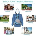 thumbnail image 4 of Youth Cartoon Hoodie Fashion Long Sleeve Kids Pullover Coat Casual Hoody Hooded Sweatshirts for Boys Girls, 4 of 8