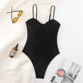 thumbnail image 6 of Womens One Piece Swimsuits Cut Out Halter Metal Bathing Suit, 6 of 7