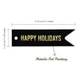 thumbnail image 5 of Inkdotpot Pack Of 100 Real Gold Foil Paper Tags Happy Holiday Favor Hang Tags, 5 of 6