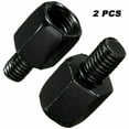 thumbnail image 1 of Motorcycle Wing Mirror Black 10mm FemaleTo 8mm Male Aluminium Adaptor M10, 1 of 6