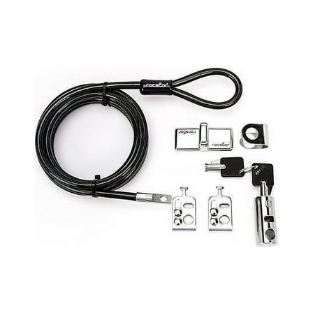 Rocbolt Desktop Lock Kit Locking Security Kit With 8ft Cable