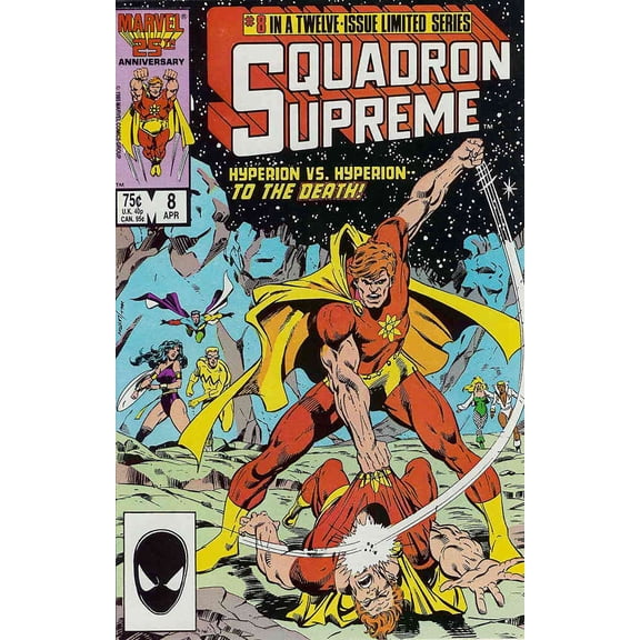 Squadron Supreme #8 VF ; Marvel Comic Book