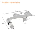 thumbnail image 2 of Non-Electric Slim Bidet Attachment for Toilet – Dual Self-Cleaning Nozzles, Adjustable Water Pressure, Feminine & Rear Wash, Brass Inlet, Easy Installation – Multiple Color & Trim Options Available, 2 of 9