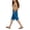 Z02-02Blue, variant on Vrotazzy Girls Casual Spring Summer Girls Pants with Comfortable High Waist Wide Leg Cropped Design Featuring Pockets for Everyday,Size 13-14 Years