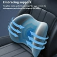 thumbnail image 3 of Car Headrest Lumbar Support Cushion - Ergonomic Car Headrest and Lumbar Support Kit - Memory Foam Neck and Back Cushion Set for Driving Comfort, 3 of 6